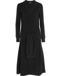 Joseph Elie Wool Dress Black
