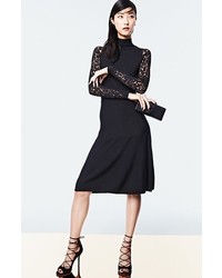 Vince Camuto Lace Detail Sweater Dress