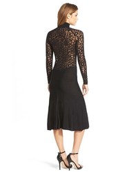 Vince Camuto Lace Detail Sweater Dress