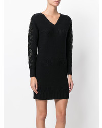 Jo No Fui Long Sleeves Mini Dress