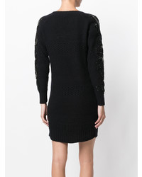 Jo No Fui Long Sleeves Mini Dress