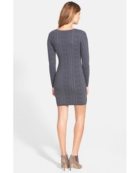 Max Mia Cable Knit Sweater Dress