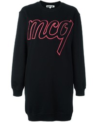 McQ by Alexander McQueen Mcq Alexander Mcqueen Logo Patch Sweatshirt Dress