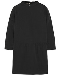 Slub Cotton And Linen Blend Mini Dress Atlantique Ascoli