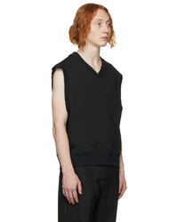 Han Kjobenhavn Black Distressed Vest