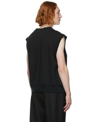 Han Kjobenhavn Black Distressed Vest