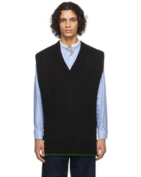 Maison Margiela Black Tabard Sweater