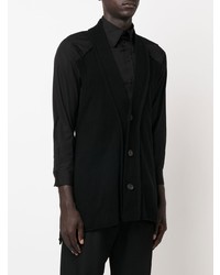 Yohji Yamamoto Knitted Sleeveless Vest