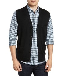 Nordstrom Men's Shop Merino Button Front Sweater Vest