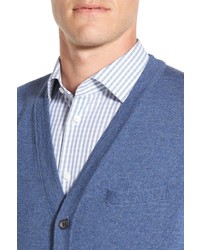 John W. Nordstrom V Neck Wool Button Front Sweater Vest