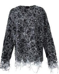 ADAM by Adam Lippes Adam Lippes Frayed Looped Stitch Jumper