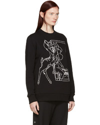 Givenchy Black Bambi Sweatshirt