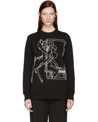 Givenchy Black Bambi Sweatshirt