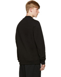 Wooyoungmi Black Faux Suede Pullover