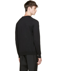 Alexander McQueen Black Honour Sweater