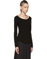 Lemaire Black Second Skin Pullover