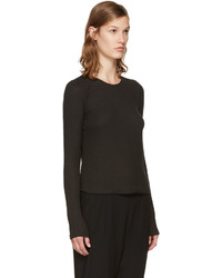 Ann Demeulemeester Black Toulouse Pullover
