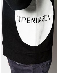 Asos Brand Sweatshirt With Copenhagen Print