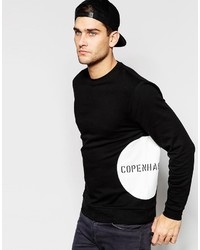 Asos Brand Sweatshirt With Copenhagen Print