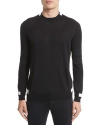 Givenchy Contrast Bands Wool Sweater