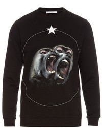 Givenchy Cuban Fit Screaming Monkey Sweater