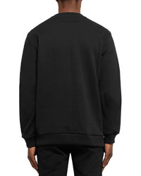 Givenchy Cuban Fit Shell And Fleece Back Cotton Jersey Sweatshirt
