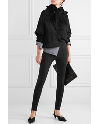 Balenciaga Cutout Chenille Sweater Black