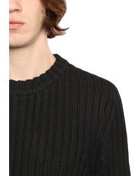 Denham Jeans Cotton Rib Knit Sweater