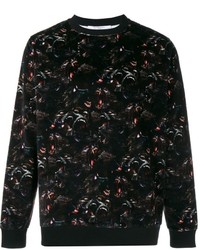 Givenchy Baboon Print Velour Sweatshirt