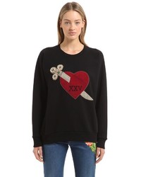 Gucci Heart Patch Cotton Sweatshirt