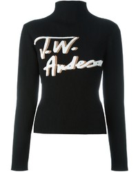J.W.Anderson Smoked Mock Neck Jumper