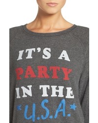 Junk Food Clothing Junk Food Its A Party In The Usa Hacci Pullover Sweatshirt