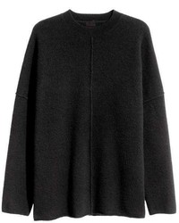 H&M Long Merino Wool Blend Sweater