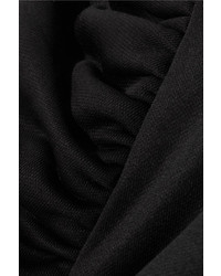 MARQUES ALMEIDA Marques Almeida Oversized Cotton Blend Jersey Sweatshirt Black