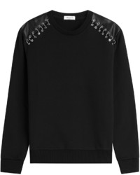 Thierry Mugler Mugler Cotton Pullover With Safety Pins