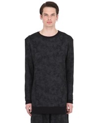 Numero 00 Marble Effect Cotton Sweatshirt