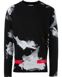 Off-White Abstract Pattern Pullover