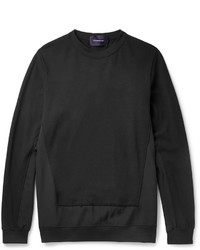 Undercover Panelled Cotton Jersey Sweatshirt