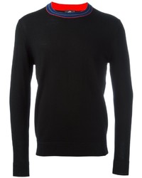 Paul Smith Ps By Contrast Collar Jumper