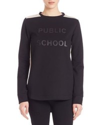 Public School Ps Tail Fleece Sweatshirt