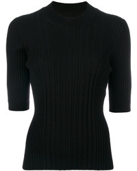 Maison Margiela Ribbed Half Sleeve Sweater