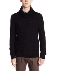 Scotch & Soda Twisted Pullover In Cable Knitted Pattern In Yarn Quality