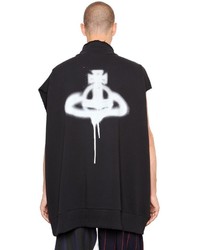 Vivienne Westwood Sprayed Sleeveless Cotton Sweatshirt