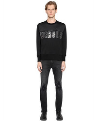 Versus Stapled Neoprene Sweatshirt