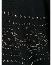 Laneus Studded Pattern Sweatshirt