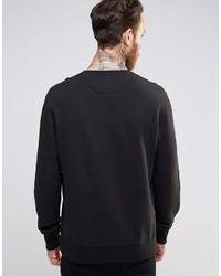 Penfield Sweatshirt With Peaks Print In Black