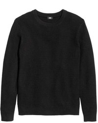 H&M Textured Knit Sweater