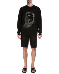 Givenchy Tonal Graphic Sweatshirt Black