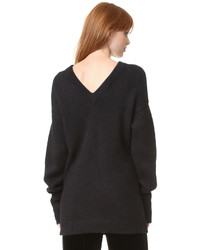 Tibi V Back Sweater