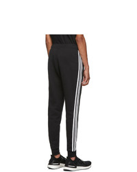 adidas Originals Black 3 Stripes Lounge Pants